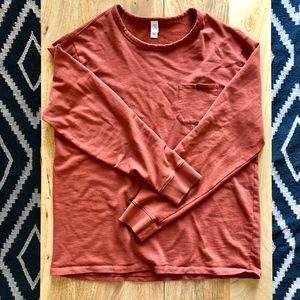 Alternative Apparel Burn Orange Pullover